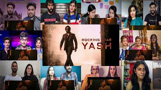 KGF 2 ROCKY Intro Scene Reaction Mashup | Rocking Star Yash | Srinidhi Shetty | Prashanth Neel |