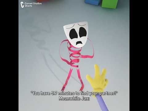 JAX's Partner - THE AMAZING DIGITAL CIRCUS ANIMATION | TADC #tadc #shorts #jax