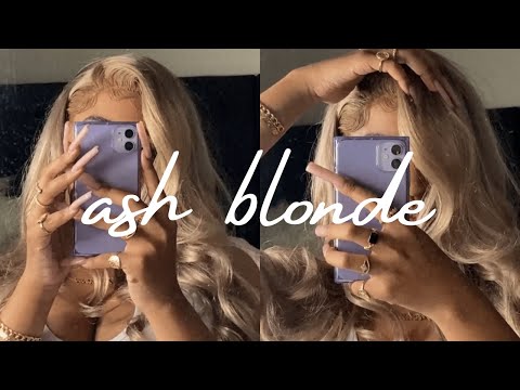 The Perfect Ash/Sand Blonde Color on 613 Wig (using...