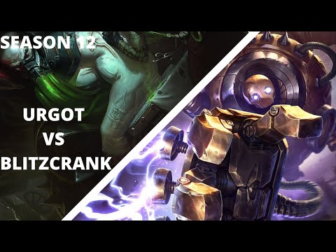 URGOT VS BLITZCRANK   League of legends gameplay Season 12