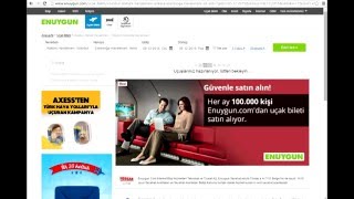 Enuygun'dan nasıl uçak bileti alınır?