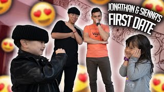 I PUT MY LITTLE BROTHER ON HIS FIRST DATE! **Jonathan & Sienna Finally Meet** video
