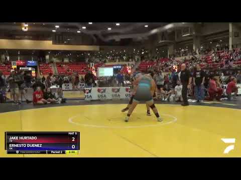 195 Lbs Cons. Round 3 - Jake Hurtado, TX Vs Ernesto Duenez, OK 5d76