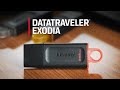 Флеш память Kingston DataTraveler Exodia DTX/128GB Black 128 GB USB 3.2 5
