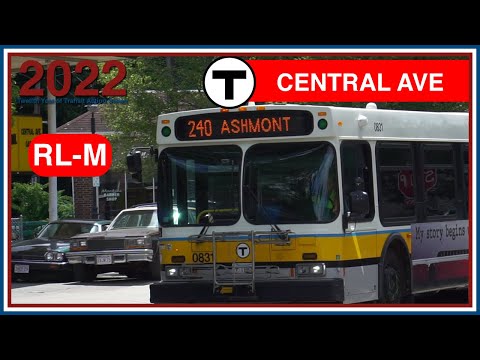 Milton, MA: Central Ave Station (Mattapan Trolley) - MBTA TrAcSe 2022