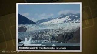 preview picture of video 'Mendenhall Glacier - Juneau, Alaska, United States'