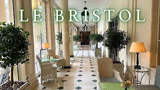Paris Vlog#2 Le Bristol Paris | Chambre | Restaurant Epicure | Bar Bristol
