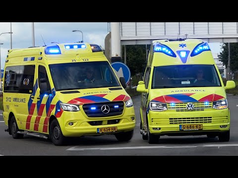 [27.08.2021] Ambulances met spoed naar het Isala Zwolle