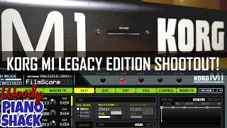 Korg M1 VST (Legacy Edition) versus 1988 M1