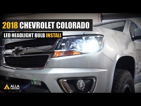 How To Replace 2015-2020 Chevrolet Colorado Headlights Low Beam w/ LED
