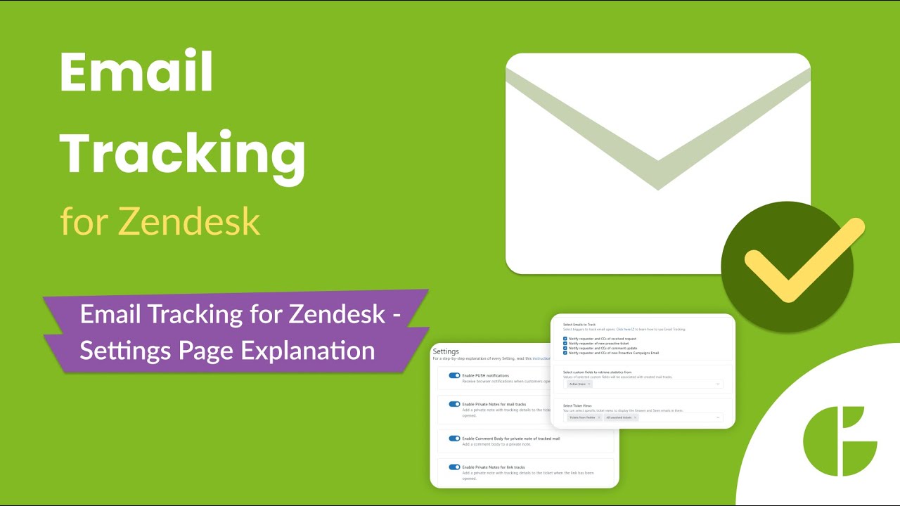 Email Tracking Settings Page Explained