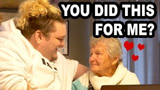 Grandma REACTS to Song I Wrote For Her 💕 (Afraid of the Dark)