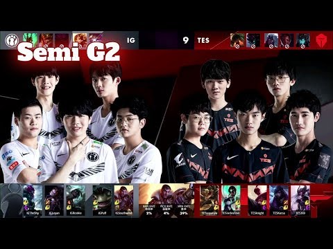 IG vs TES - Game 2 | Semi Final LPL Spring 2020 | Invictus Gaming vs Top Esports G2