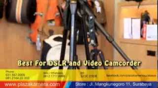 preview picture of video 'jual tripod excell vipod 100 fluid head'