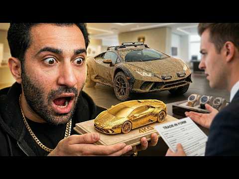 I MELTED SCRAP GOLD TO BUY AN OFF-ROAD LAMBO!