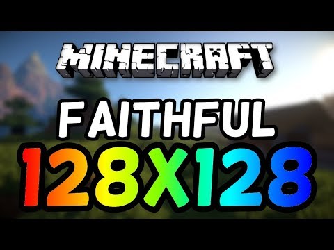 How To Install Faithful 128x128 Minecraft Texture Pack! (ANY VERSION) (2019)