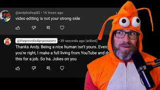 YouTube "CLOWN" reacts to YouTube comments