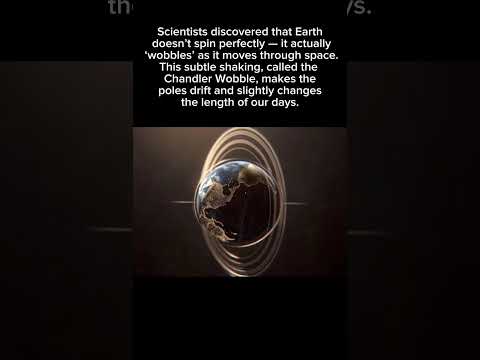Earth Isn’t Just Spinning — It’s Wobbling Like a Top #space #universe #earth #facts #crazy