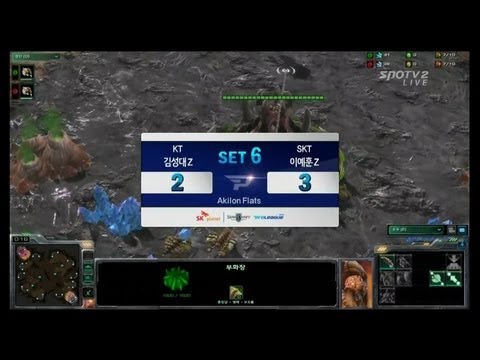 SPL [01.28] Action(KT) vs Sacsri(SKT) 6SET / Akilon Flats - Starcraft 2