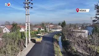 Çalıcuma Köyü’nde Sıcak Asfalt Çalışması Tamamlandı