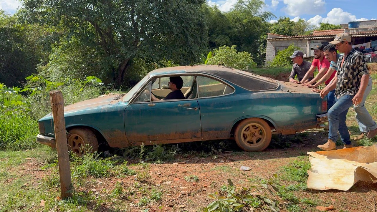 It was bad this time! We rescued an abandoned car that had been abandoned for years