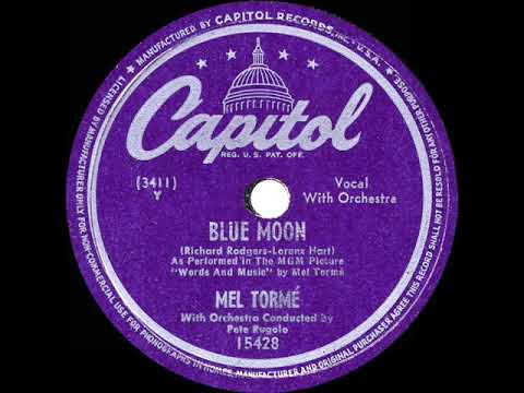 1949 HITS ARCHIVE: Blue Moon - Mel Torme