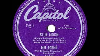 1949 HITS ARCHIVE: Blue Moon - Mel Torme