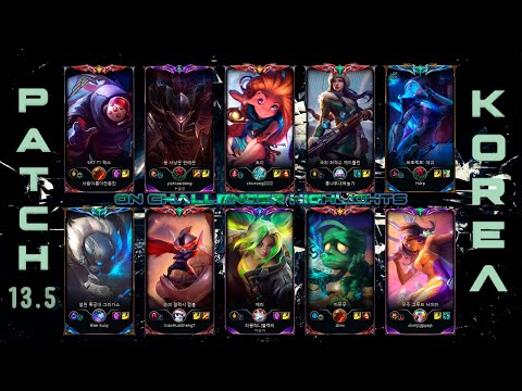 KOREA Challenger Match #721 Highlights Patch 13.5 [DetonatioN FocusMe - Harp, Gen.G - Peanut]