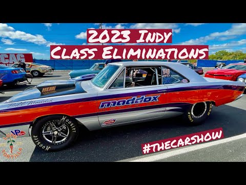2023 Class Eliminations NHRA US Nationals Heads Up Drag Racing Action Interview Wheelies Muscle Cars