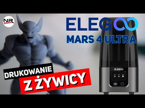 Drukarka żywiczna Elegoo Mars 4 Ultra - Hardware