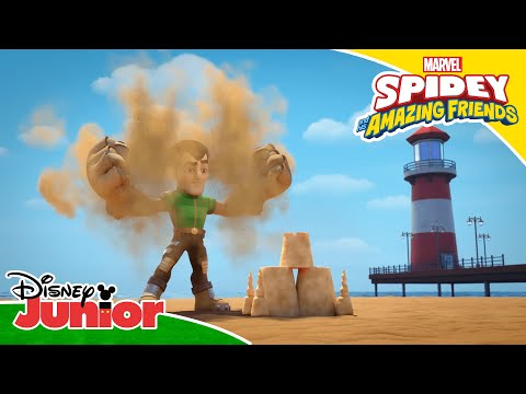 Sandman Won't Share | Spidey and His Amazing Friends 🕸️ | Disney Junior MENA