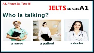 IELTS Life Skills A1 Listening Test 15 ►  New 🇬🇧