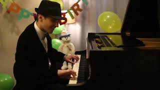 YouTube e-card Happy Birthday Jazzy Piano Arrangement By Jonny May