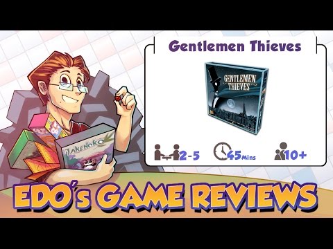 Edo's Gentlemen Thieves Board Game Review