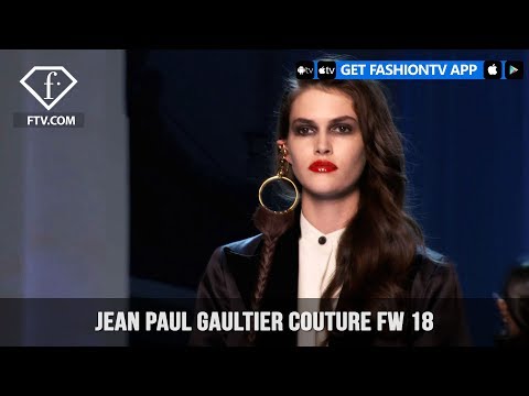 Jean Paul Gaultier Couture Le Smoking Fall 2018 Paris Haute Couture | FashionTV | FTV