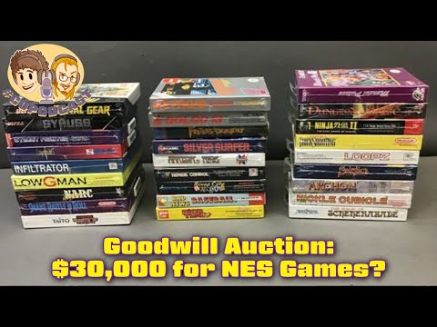 $30,000 of Sealed NES Games on Goodwill, First Game We Beat - #CUPodcast Voice Messages #33