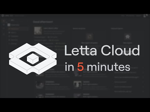 Letta Cloud in 5 Minutes: Deploy AI agents with a single API call