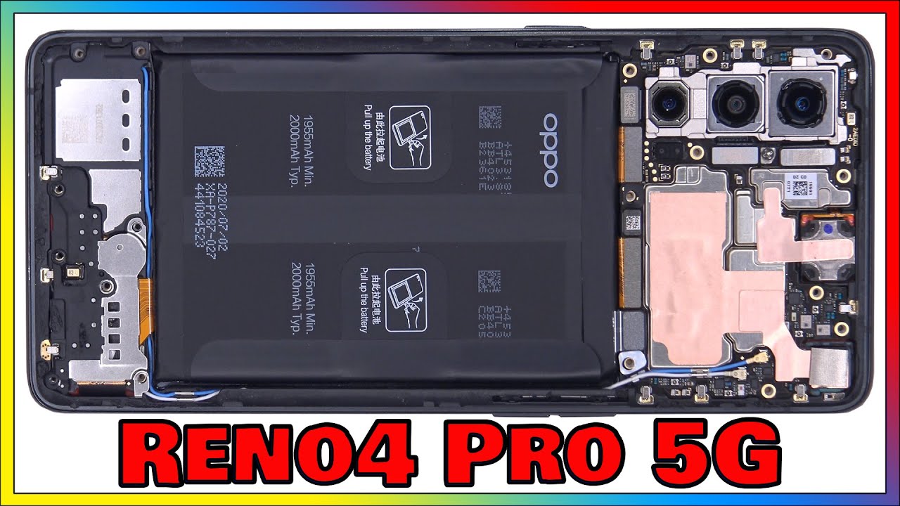 OPPO Reno4 Pro 5G Disassembly Teardown Repair Video Review