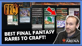 21 Rare Final Fantasy Cards Worth Crafting In Standard | MTG Arena Value Crafting Guide