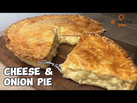 Homemade Cheese & Onion Pie