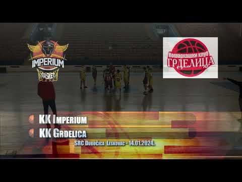 KK Grdelica   KK Imperium   Leskovac 14 01 2024    SRC Dubocica