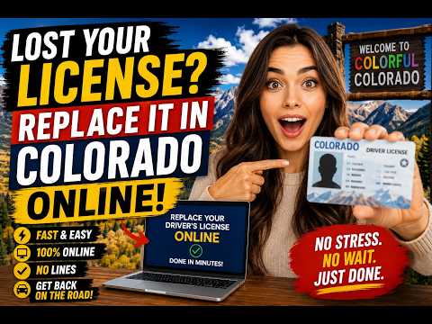 Lost Driver License Colorado