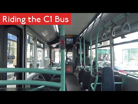 (Full Route) Riding The C1 Bus From Victoria To White City