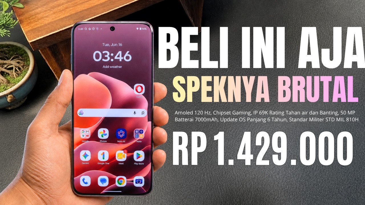 NAH INI BARU PAS‼️RAM 8/256GB, 7000mAh - HP 1 JUTAAN TERBARU DAN TERBAIK 2026