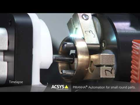 Laser Automation For Small Round Parts