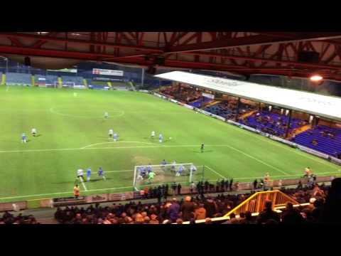 Stockport fans vs Darlington