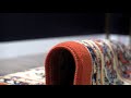Laagpolig vloerkleed Zarin Hill II polyester/jute - Terracotta - 155 x 245 cm