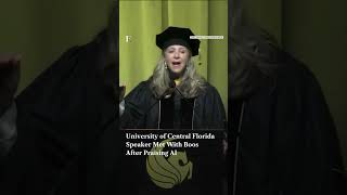 University of Central Florida Speaker Met With Boos After Praising AI
