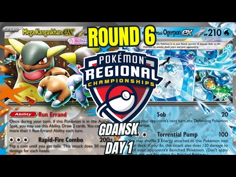 Mega Kangaskhan VS Tera box Regional Championships Round 6 Day 1 Gdansk Nov 2025