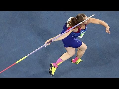 Kroatin Sara Kolak gewinnt Goldmedaille im Speerwurf